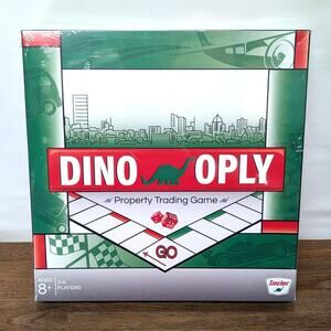 Sinclair Gas & Oil Dino Opoly Collectible Property Trading Board Game New Sealed